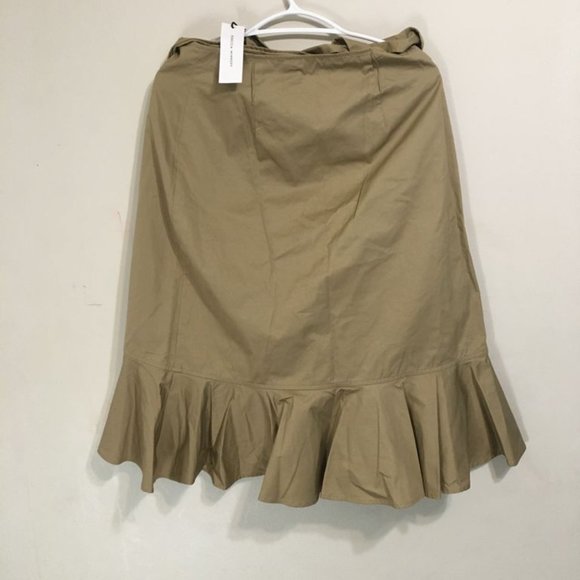 Zoe Side Tie Cotton Skirt XS - Picture 3 of 4